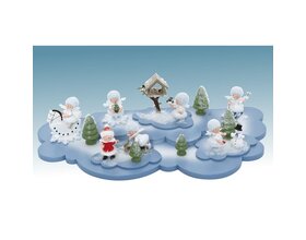 Doppelwolke für Schneeflöckchen