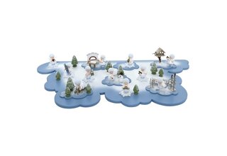 Große Wolke für Schneeflöckchen