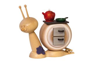 Rauchfigur Sunny, "Ofenschnecke"