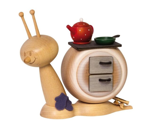 Rauchfigur Sunny, "Ofenschnecke" Rauchfigur Sunny, "Ofenschnecke"