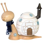 Drechslerei Kuhnert Rauchfigur Sunny, "Igluschnecke" Drechslerei Kuhnert Rauchfigur Sunny, "Igluschnecke"