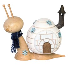 Drechslerei Kuhnert Rauchfigur Sunny, "Igluschnecke"