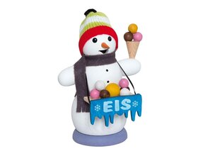Schneemann Eisverkäufer
