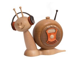 Rauchfigur Sunny, "Radioschnecke"