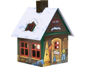 Metall-Räucherhäuschen "Räucherkerzenland"