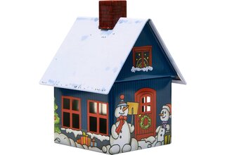 Metall-Räucherhäuschen Weihnachtsabend