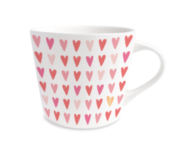 Goldtasse "Herzen"