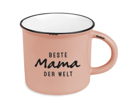 Vintage-Becher "Beste Mama der Welt"