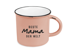 Vintage-Becher "Beste Mama der Welt"