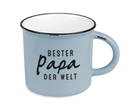 Vintage-Becher "Bester Papa der Welt"