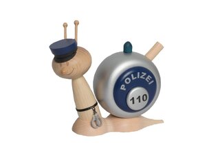 Rauchfigur Sunny, "Polizeischnecke"