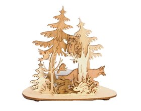Teelichthalter "Waldtiere"
