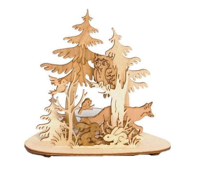 Kuhnert Teelichthalter "Waldtiere" Kuhnert Teelichthalter "Waldtiere"