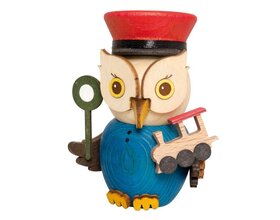 Mini Eule "Eisenbahner"