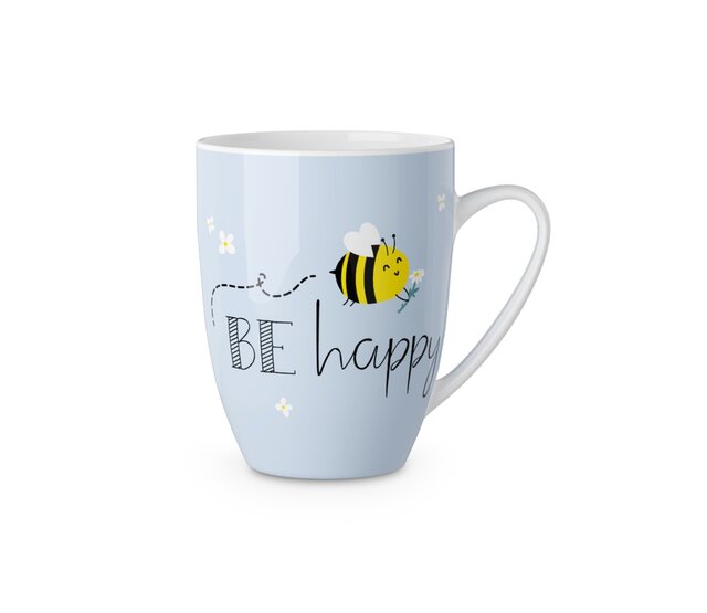 la Vida Tasse aus Porzellan, Biene, BE happy la Vida Tasse aus Porzellan, Biene, BE happy