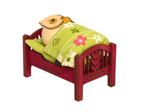 MINI Eule im Bett