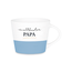 Grafik Werkstatt Espresso-Tasse mit Echtgold, "Weltbester Papa"
