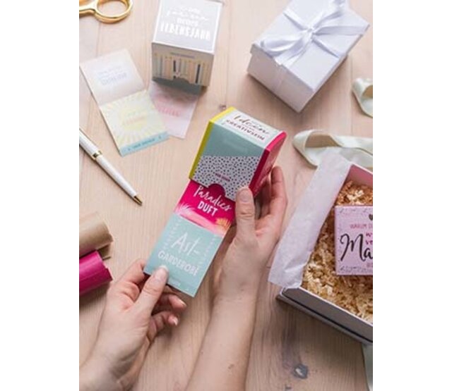 Grafik Werkstatt Message in a Box, Trinksprüche to go Grafik Werkstatt Message in a Box, Trinksprüche to go