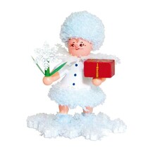 Drechslerei Kuhnert Schneeflöckchen mit Geschenk