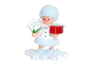 Schneeflöckchen mit Geschenk