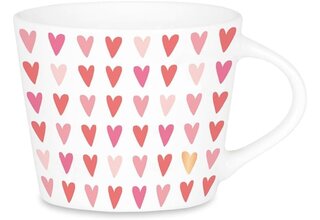 Espresso-Tasse mit Echtgold, "Herzen"