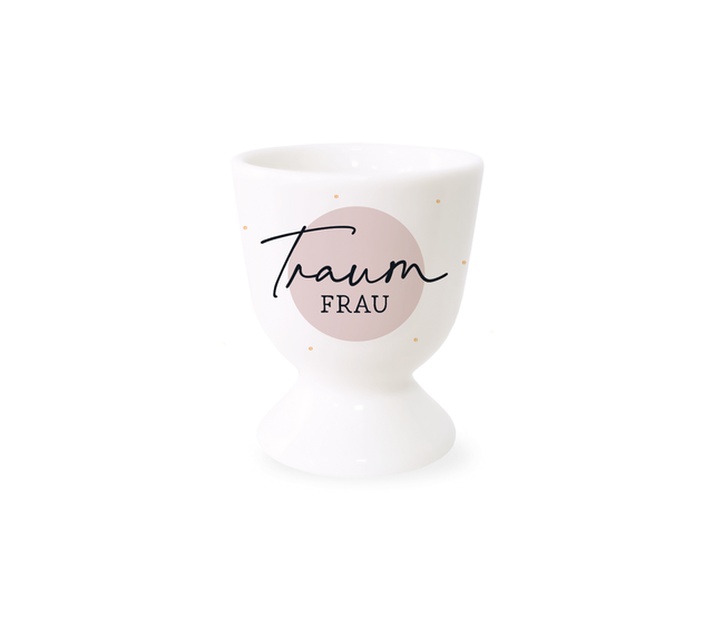 Grafik Werkstatt Eierbecher mit Echtgold, Porzellan Eierbecher "Traum-FRAU" Grafik Werkstatt Eierbecher mit Echtgold, Porzellan Eierbecher "Traum-FRAU"