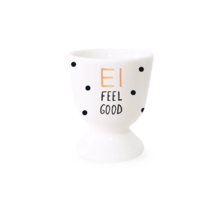 Porzellan Eierbecher mit Echtgold "Ei feel good"