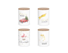 Vorratsdose mit Silikondichtung, Serie LoveXmas