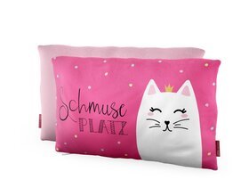 Baumwoll-Kuschel-Kissen, "Schmuseplatz"