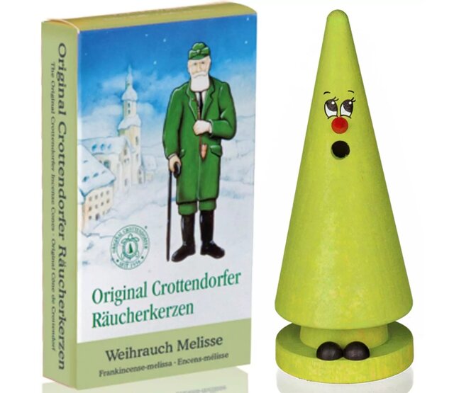 Räucherkerzen Set, Ziegenbein Mila Melisse + 1 Packung Weihrauch Melisse Räucherkerzen Set, Ziegenbein Mila Melisse + 1 Packung Weihrauch Melisse