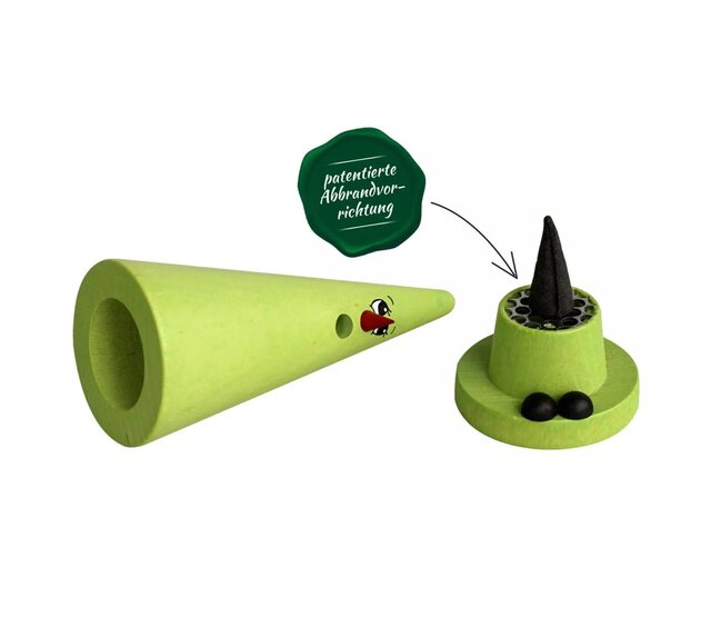 Räucherkerzen Set, Ziegenbein Mila Melisse + 1 Packung Weihrauch Melisse Räucherkerzen Set, Ziegenbein Mila Melisse + 1 Packung Weihrauch Melisse