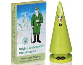 Räucherkerzen Set, Ziegenbein Mila Melisse + 1 Packung Weihrauch Melisse