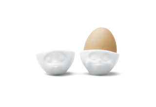 Eierbecher-Set, "Küssend & Verträumt"