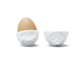 Eierbecher-Set, "Och bitte & Lecker"