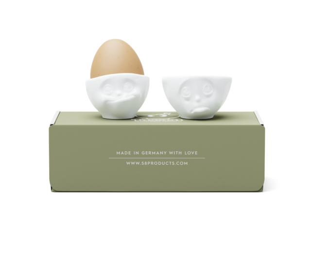 FIFTYEIGHT Eierbecher-Set, Och bitte & Lecker FIFTYEIGHT Eierbecher-Set, Och bitte & Lecker