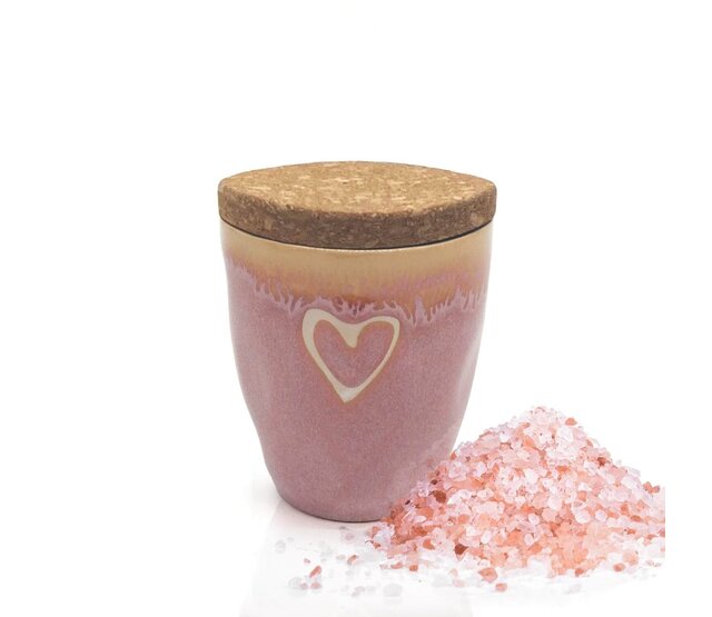 MEA living Gewürz im Espressobecher "Herz" rosa, "Knoblauch Chili Salz" MEA living Gewürz im Espressobecher "Herz" rosa, "Knoblauch Chili Salz"