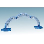 Drechslerei Kuhnert, Bogen für Schneeflöckchen, beleuchtet - ohne Figuren - Drechslerei Kuhnert, Bogen für Schneeflöckchen, beleuchtet - ohne Figuren -