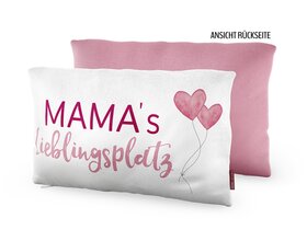 Baumwoll-Kuschel-Kissen, Mamas Lieblingsplatz