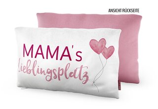 Baumwoll-Kuschel-Kissen, Mamas Lieblingsplatz
