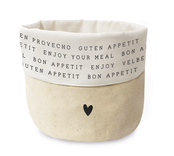 Grafik Werkstatt Stoffkörbchen, Brotkorb aus 100% Baumwolle Grafik Werkstatt Stoffkörbchen, Brotkorb aus 100% Baumwolle