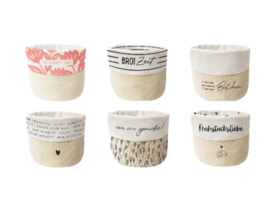 Stoffkörbchen, Brotkorb aus 100% Baumwolle