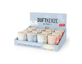 Duftkerze im Glas mit Deckel, Serie RELAX