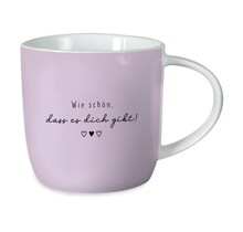 Grafik Werkstatt Gute Laune Tasse, "Wie schön, dass es Dich gibt"