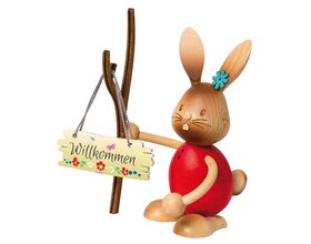Stupsi Hase Herzlich Willkommen
