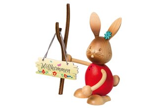 Stupsi Hase Herzlich Willkommen