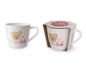 Maxi Becher für dich, "Hab Dich lieb"