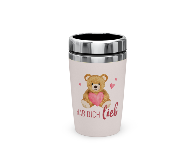 la Vida Thermobecher togo, "Hab Dich lieb" la Vida Thermobecher togo, "Hab Dich lieb"