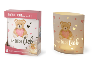 Poesielicht, zum Stehen und Hängen