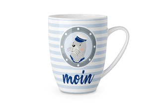 Tasse, Moin, Seehund, maritim