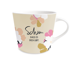 Goldtasse "Schön, dass es Dich gibt"